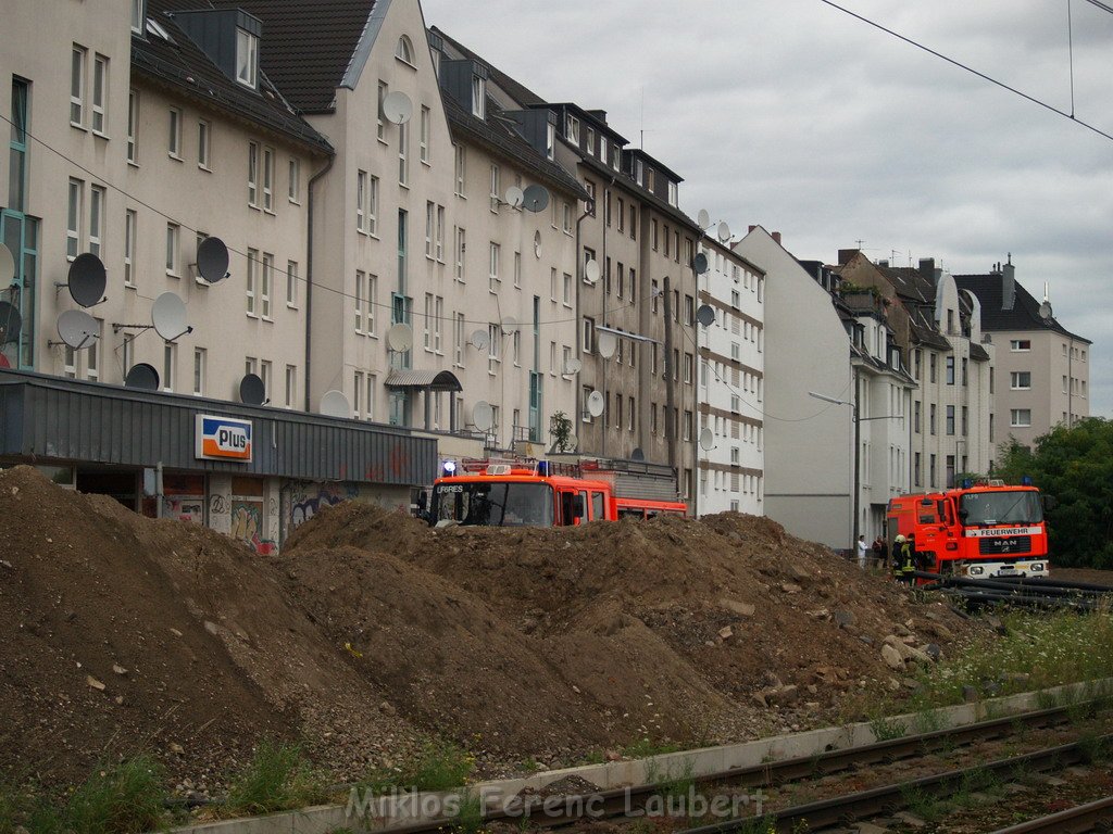 Brand Koeln Muelheim Berlinerstr Tiefgarage oder Keller   P18.JPG